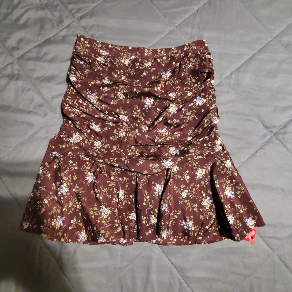 Silk skirt